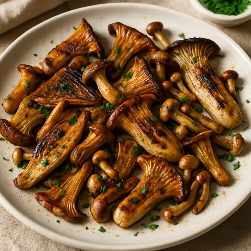 Setas a La Plancha (Gegrillte Wildpilze)