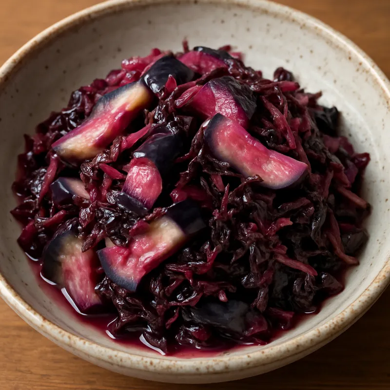 Shibazuke (Auberginen-Shiso-Einlage)