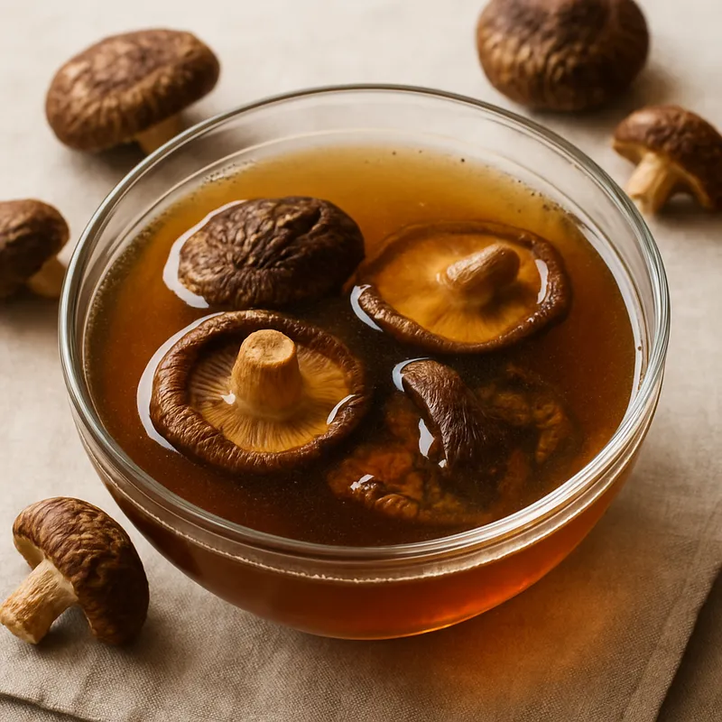Shiitake-Dashi (Pilzbrühe)