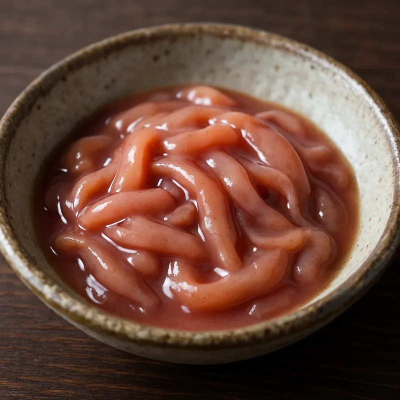 Shiokara (Gesalzene Tintenfischinnereien)