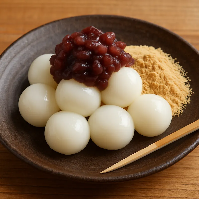 Shiratama Dango (Reismehlklößchen)