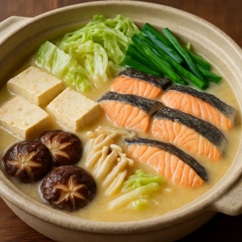Shiro Miso Nabe (Weißes Miso-Eintopf)