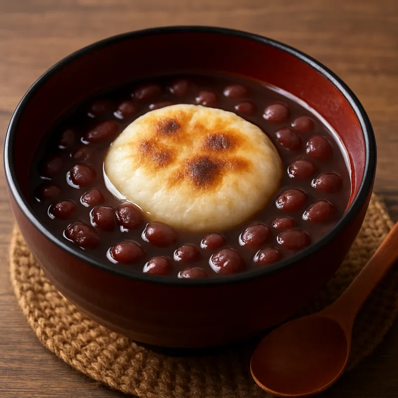 Shiruko (Süße Rote-Bohnen-Suppe)