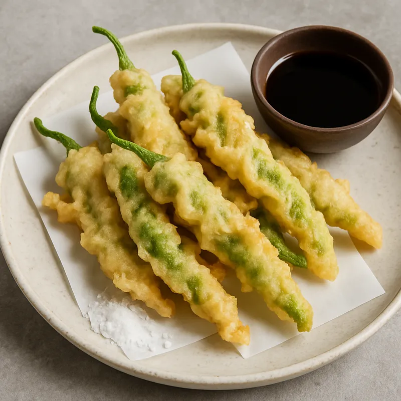 Shishito-Paprika-Tempura