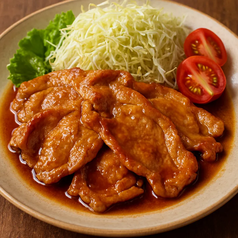 Shogayaki (Ingwer-Schweinefleisch)