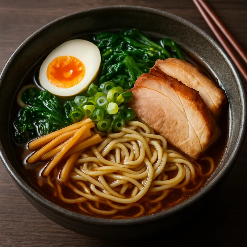 Shoyu Ramen (Sojasoßen-Ramen)