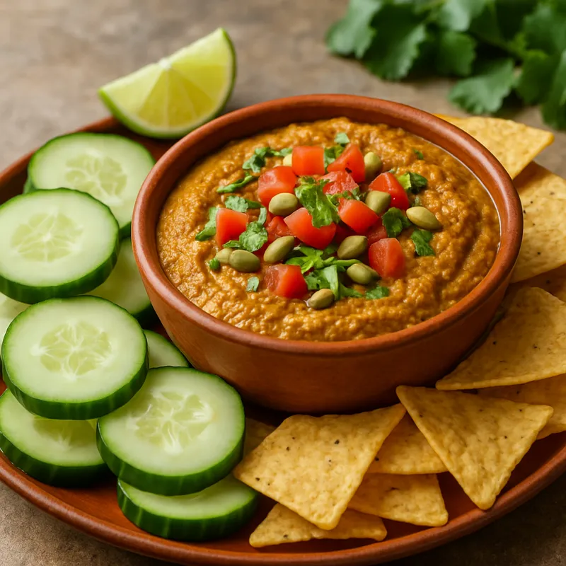 Sikil P'ak (Kürbiskern-Dip aus Yucatán)