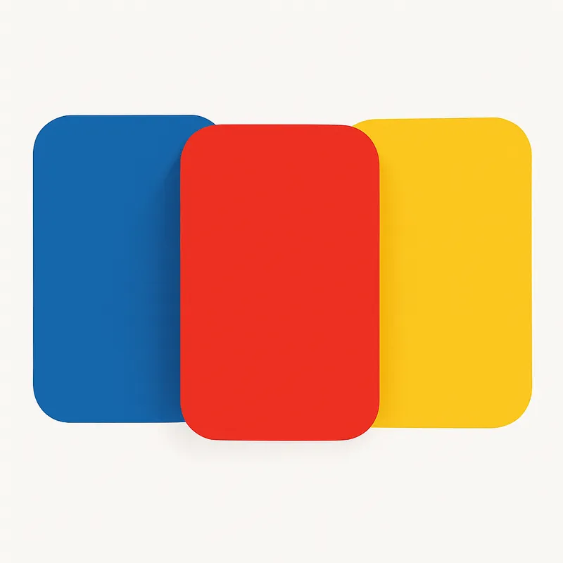 Slider-Trio gemischt