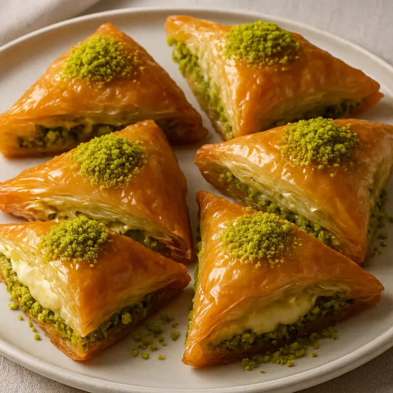 Sobiyet (Cremegefüllte Baklava-Dreiecke)