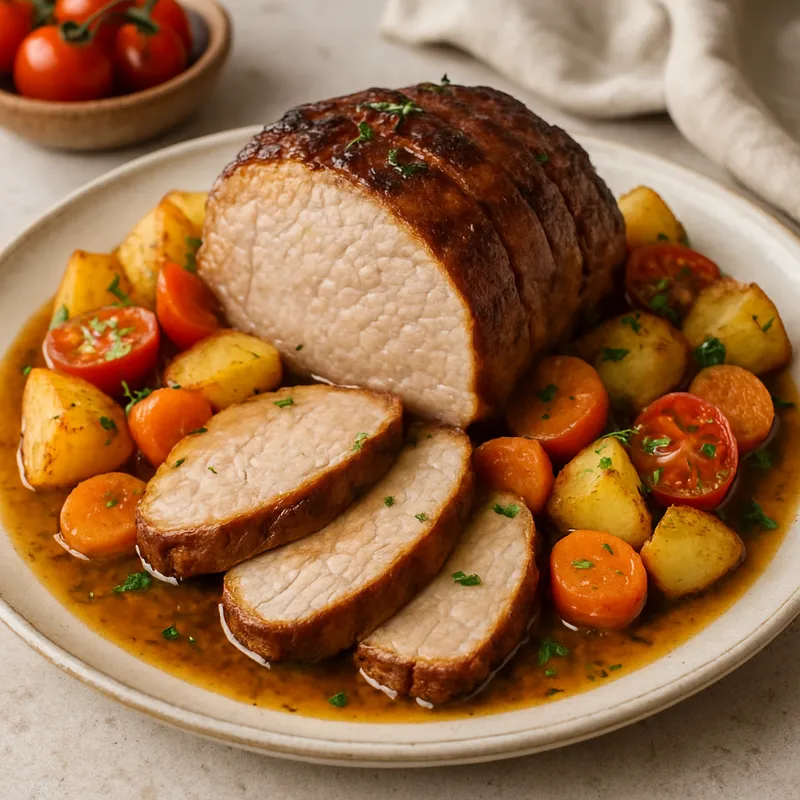 Sonntagsbraten auf Portugiesische Art