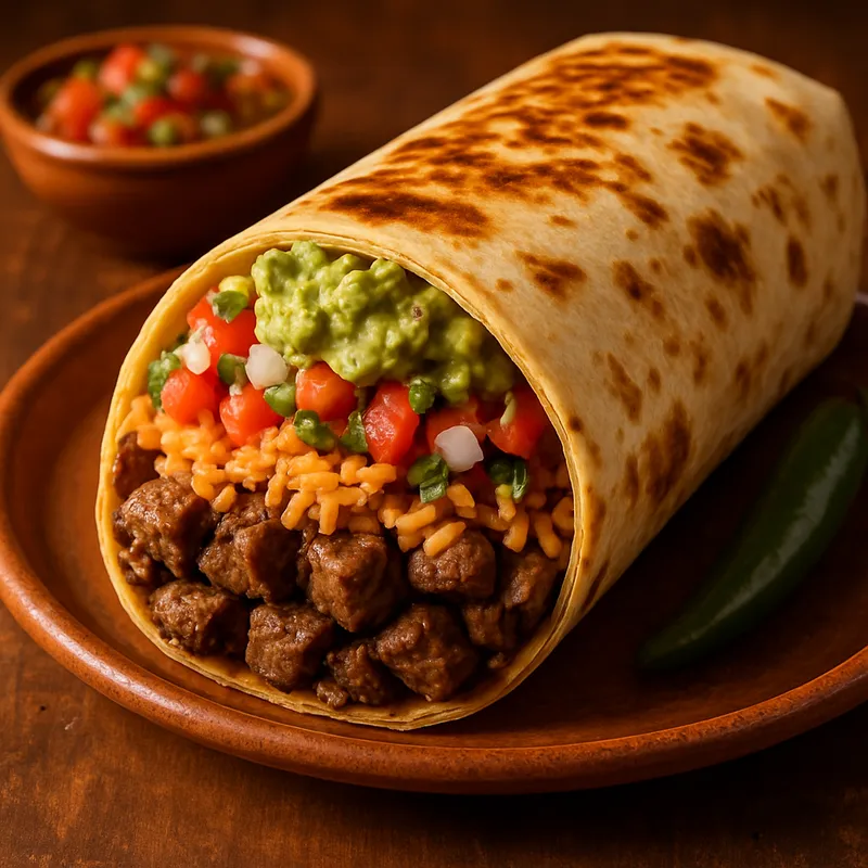 Sonora Burros Percherones (Sonoranische Super-Burritos)