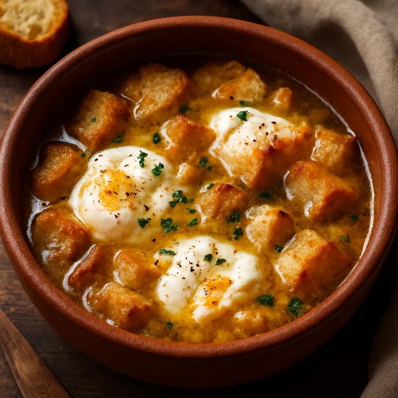 Sopa Boba (Faule Suppe aus der Extremadura)