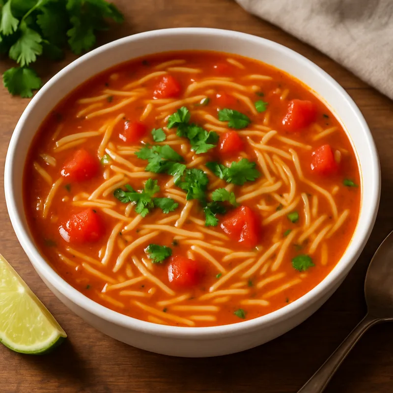 Sopa De Fideo (Nudelsuppe)