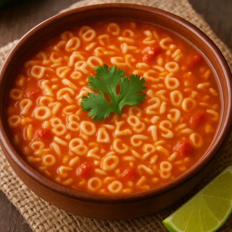 Sopa de Letras (Mexikanische Buchstabensuppe)