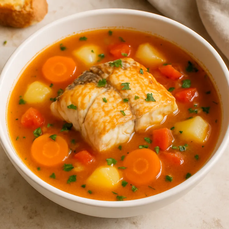 Sopa de Pescado (Fischsuppe)