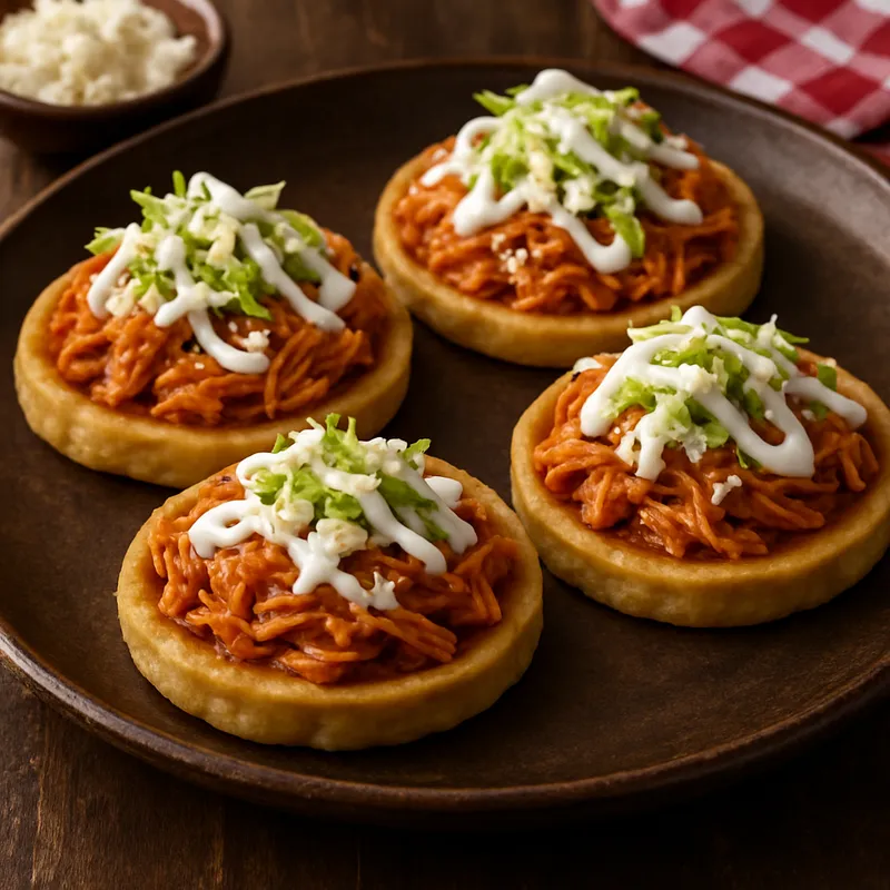 Sopes mit Tinga