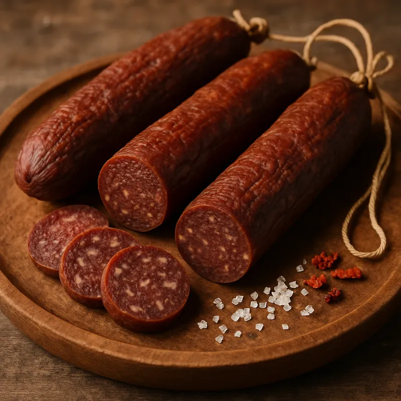 Soutzouki (Griechische Trockenwurst)