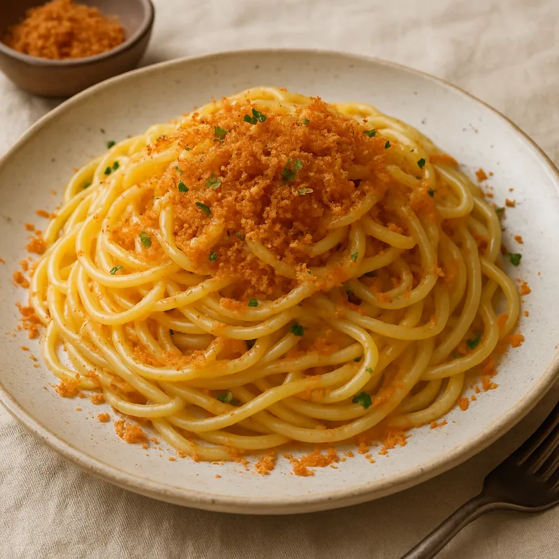 Spaghetti mit Bottarga