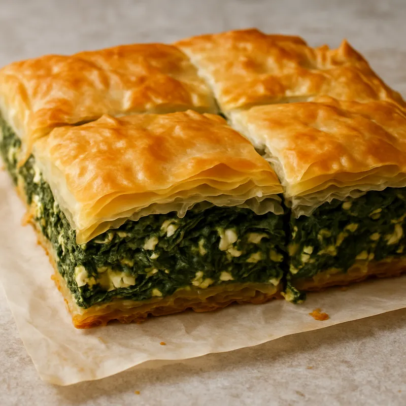 Spanakopita (Spinatpie)
