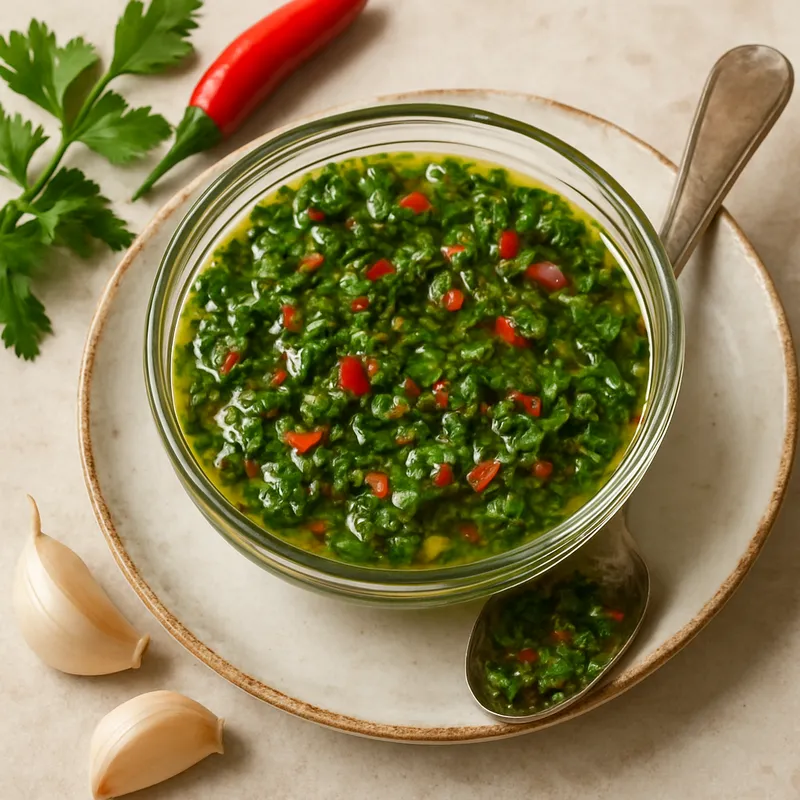 Spanische Chimichurri-Sauce