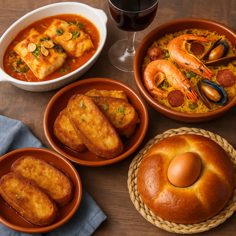 Spanisches Ostermenü