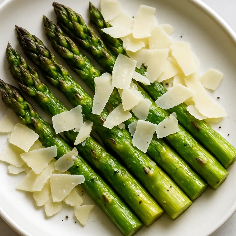 Spargel mit Parmesan