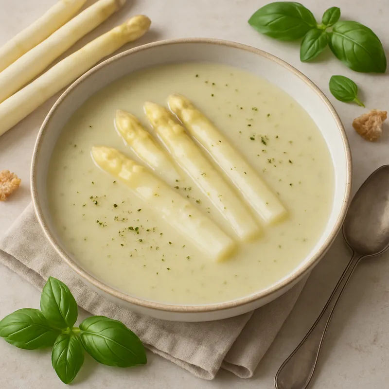 Spargelsuppe