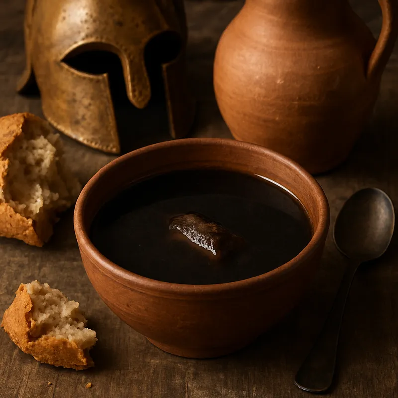 Spartanische Schwarze Brühe (Historisch)