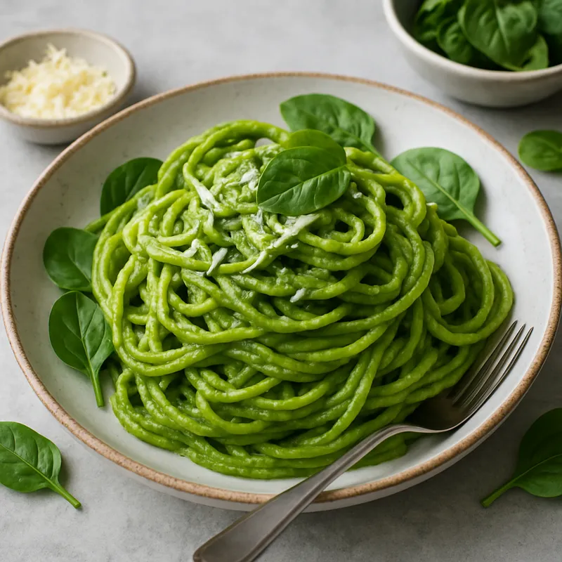 Spinat-Pasta