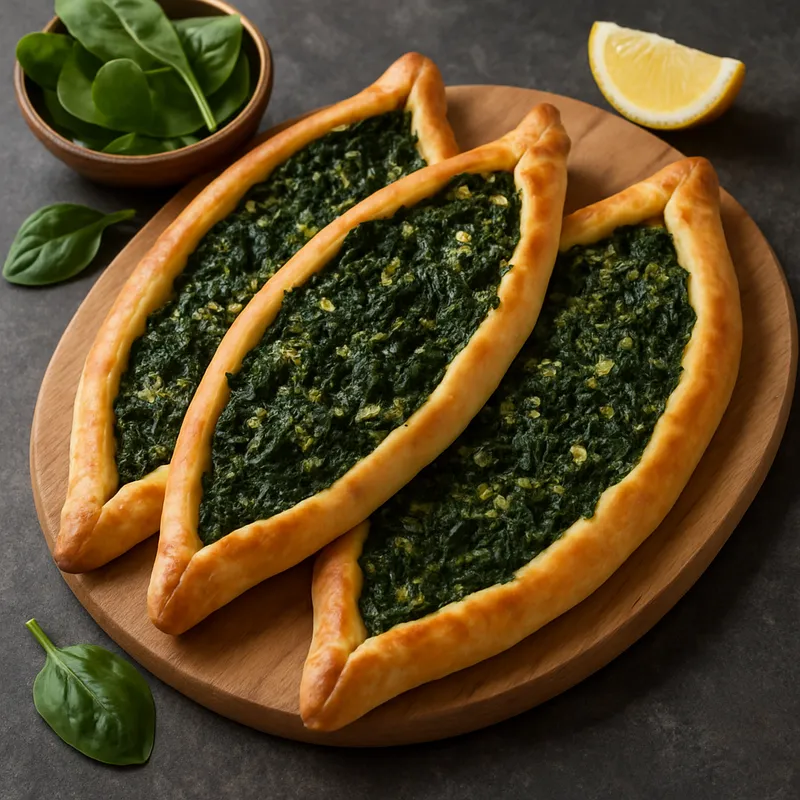 Spinat-Pide (Ispanakli Pide)
