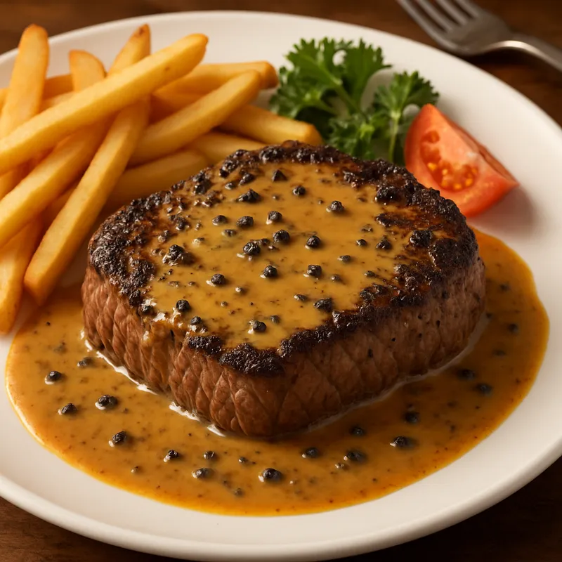 Steak au Poivre auf amerikanische Art