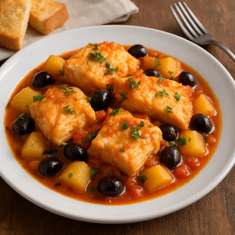 Stoccafisso alla Genovese (Stockfisch auf Genueser Art)