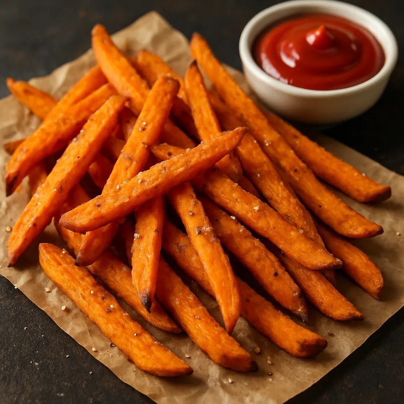 Süßkartoffel-Pommes