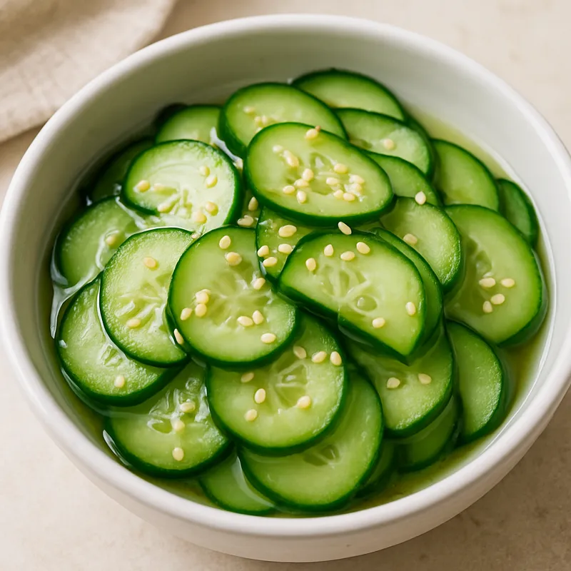 Sunomono (Gurken-Essigsalat)