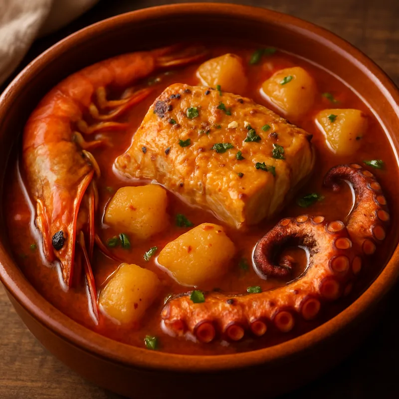 Suquet de Peix (Katalanischer Fischeintopf)