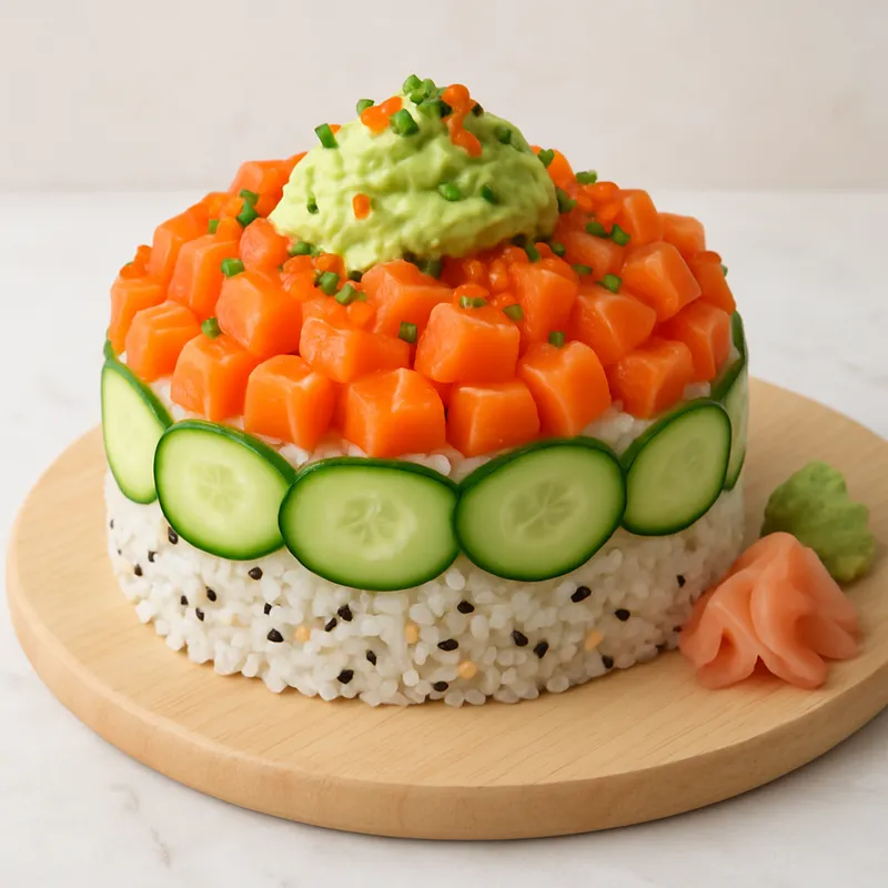 Sushi-Torte