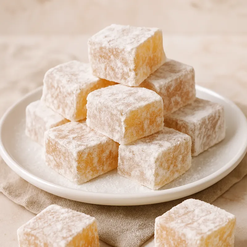 Syros Loukoumi (Griechisches Türkisches Honigkonfekt)