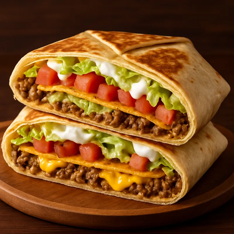 Taco Bell Style Crunchwrap