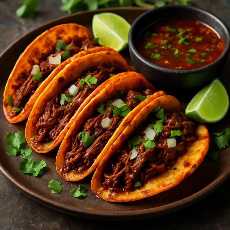 Tacos de Birria (Birria-Rindfleisch-Tacos)