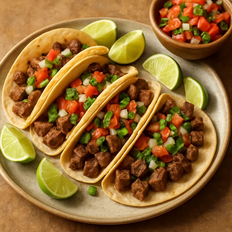 Tacos De Bistec (Steak-Tacos)