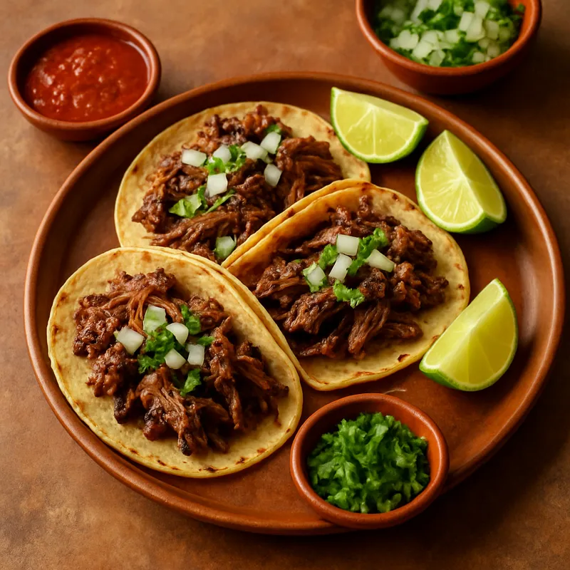 Tacos De Borrego Tatemado (Geröstete Lammtacos)