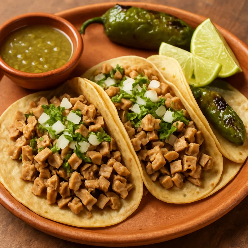 Tacos de Buche (Schweinemagen-Tacos)