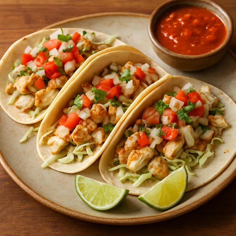 Tacos De Cazon (Dornhai-Tacos aus Campeche)