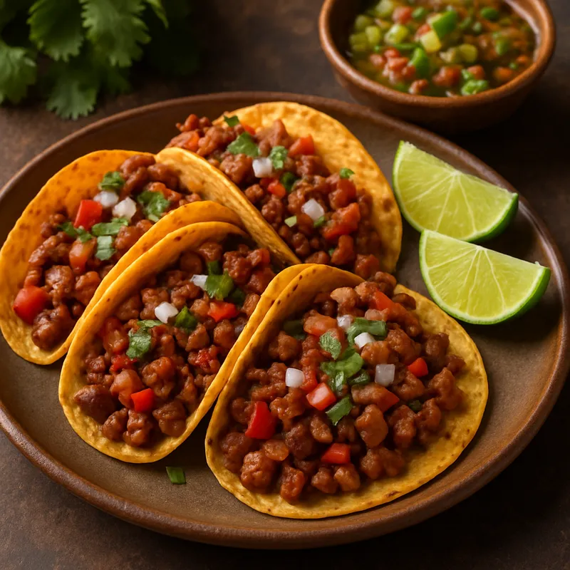 Tacos De Discada (Gemischte Grill-Tacos)