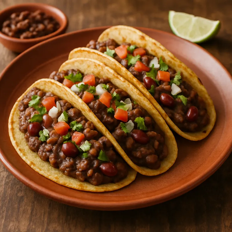 Tacos de Frijol (Bohnen-Tacos)