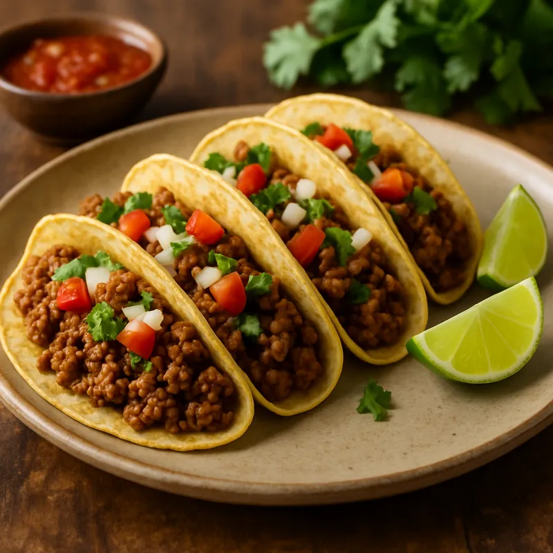 Tacos De Picadillo (Hackfleisch-Tacos)