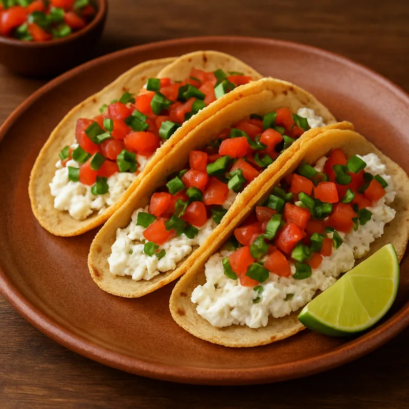 Tacos De Requeson (Ricotta-Tacos)