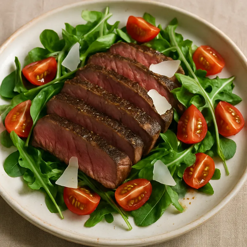 Tagliata Di Manzo (Italienisches geschnittenes Rindersteak)
