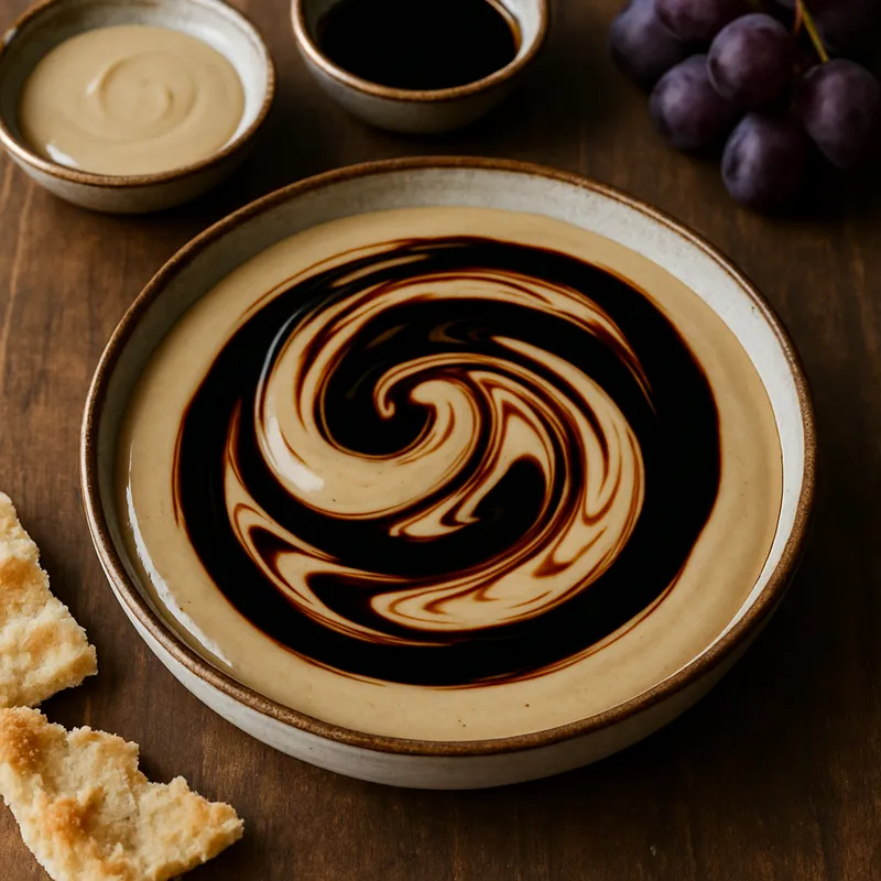 Tahin Pekmez (Tahini-Traubensirup-Dip)