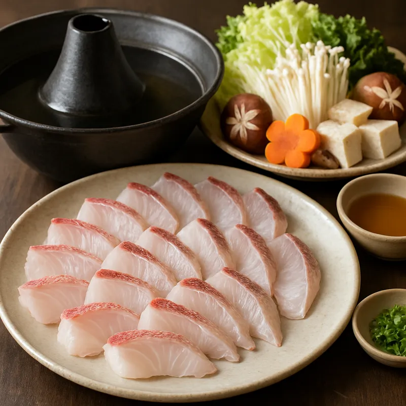 Tai Shabu (Dorade Shabu-shabu)